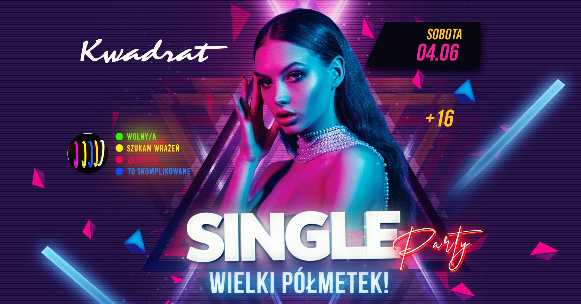 Licealne Singiel Party Wielki P Metek Krakowa Klub Kwadrat