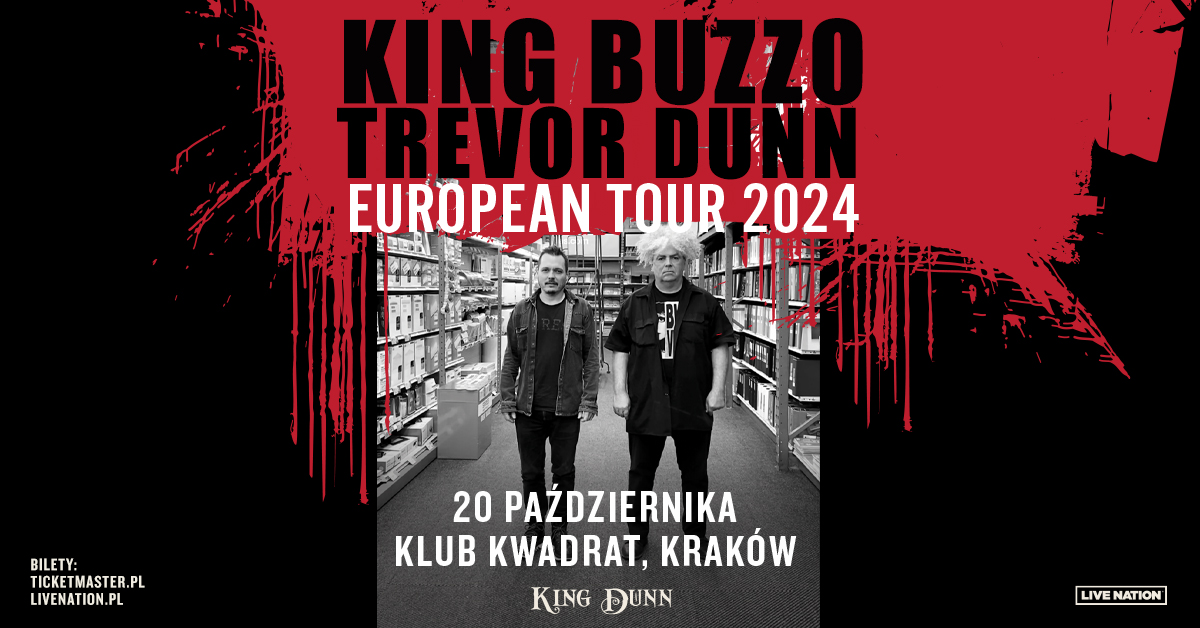 King Buzzo i Trevon Dunn - European Tour 2024 - Official Event