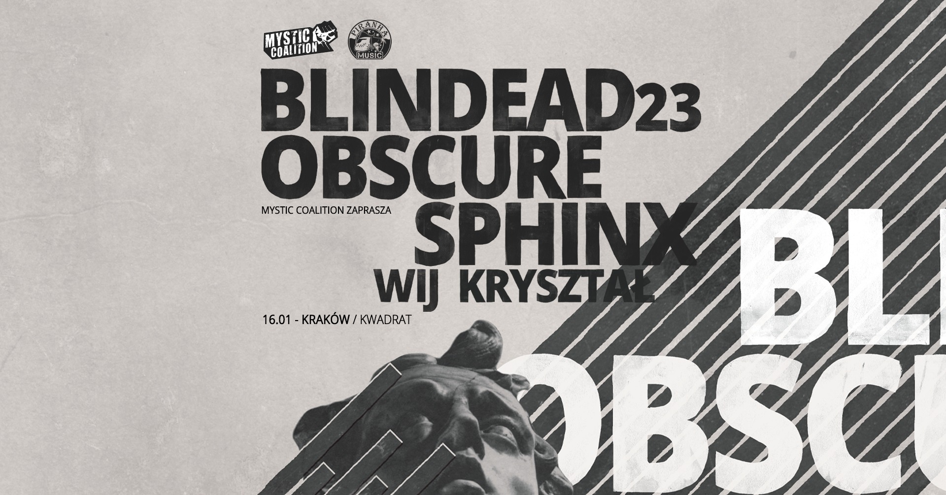 Blindead 23 + Obscure Sphinx + Wij + Kryształ