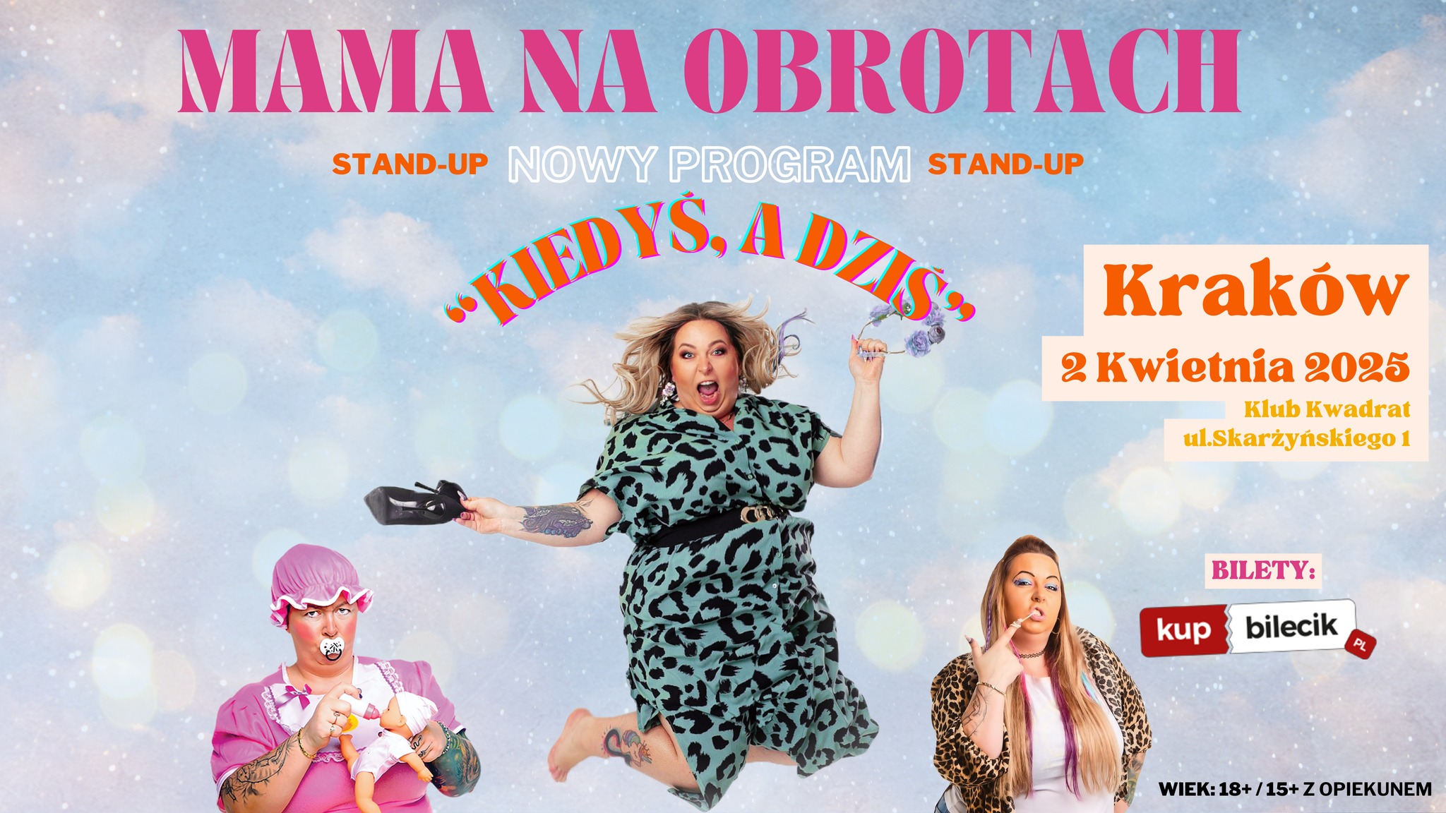 MamaNaObrotach z nowym programem Stand Up