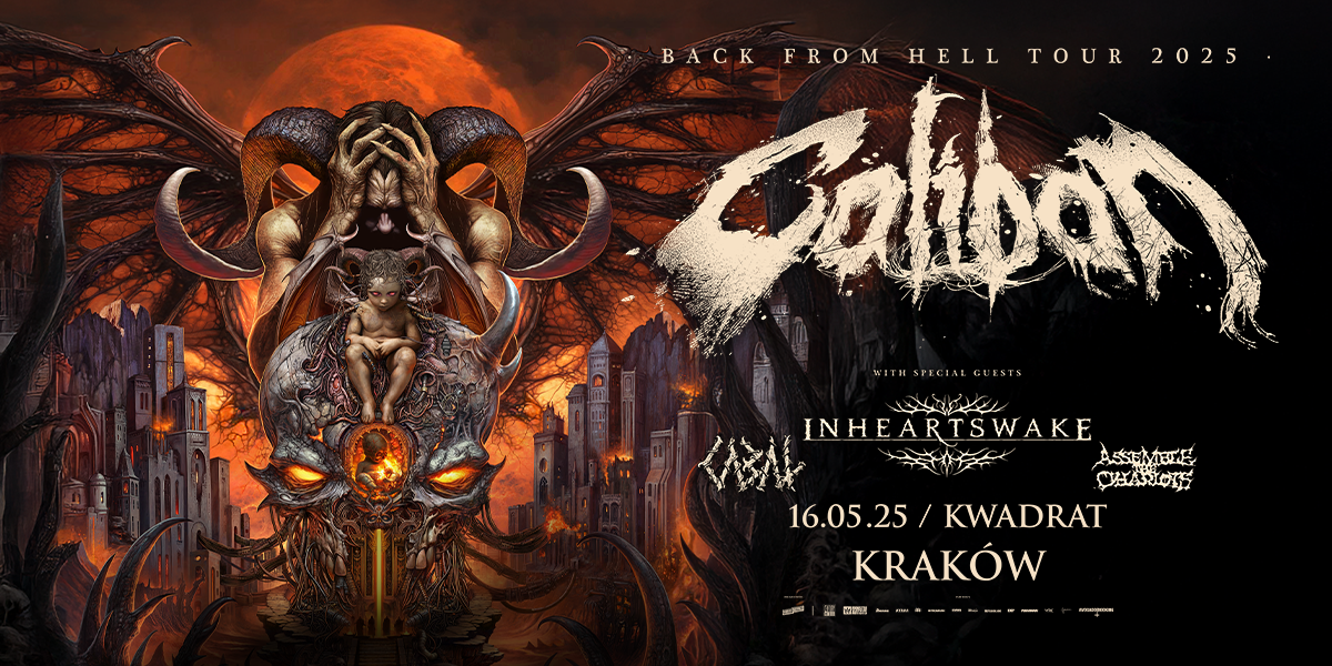 CALIBAN + IN HEARTS WAKE + CABAL + ASSEMBLE THE CHARIOTS